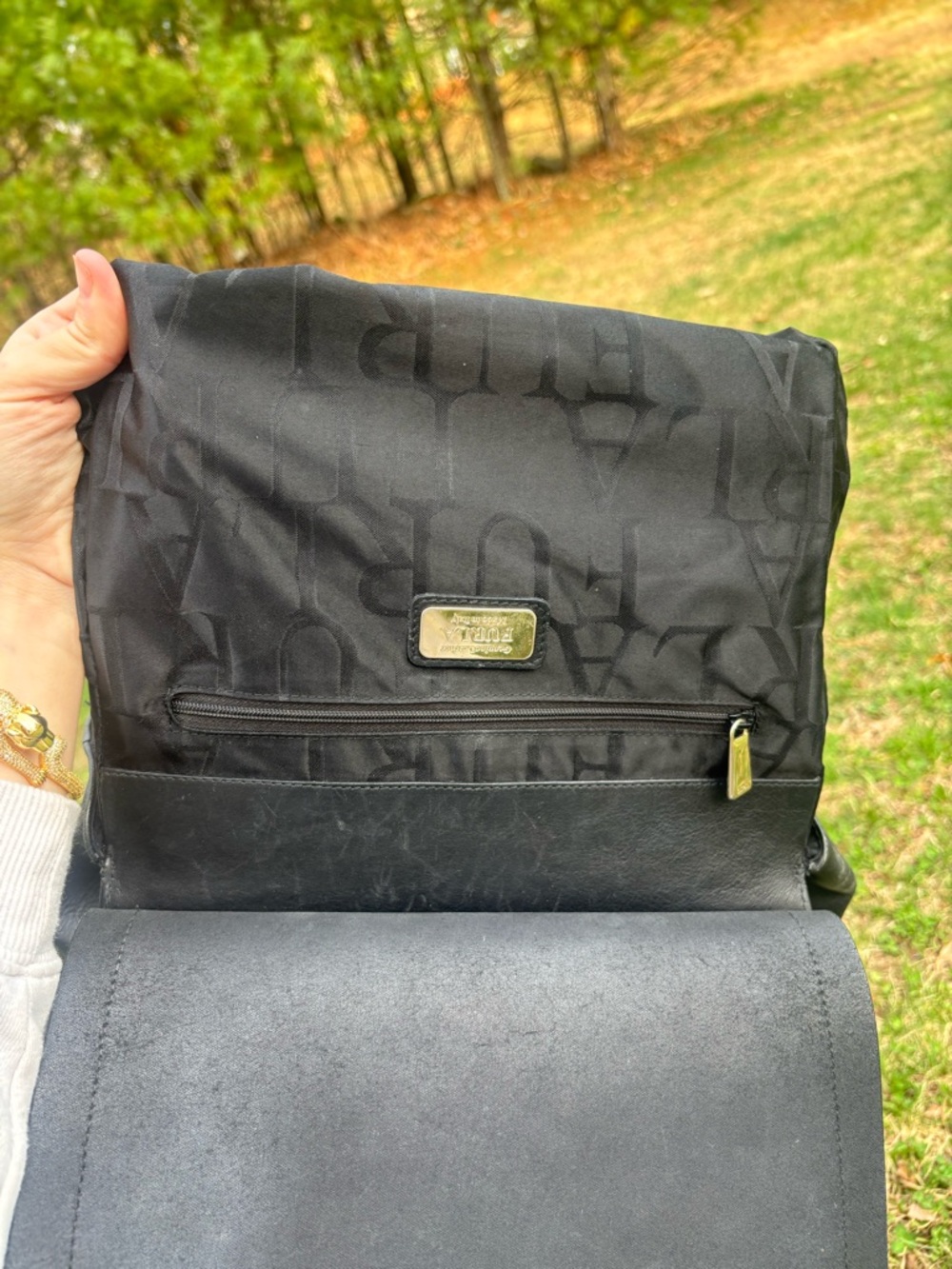Furla Multicolor Leather Shoulder Bag - Picture 6 of 16
